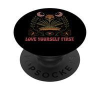 Love Yourself First Nature Botanic Empowerment PopSockets PopGrip Adhesivo