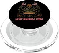 Love Yourself First Nature Botanic Empowerment PopSockets PopGrip para MagSafe
