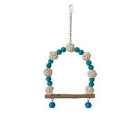 Lovebirds - Jaula de juguete para loros y periquitos, para mascotas, pájaros, periquitos, cacatúas, pájaros, cama colgante