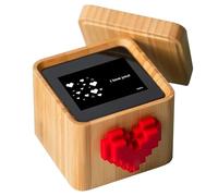 Lovebox Negro y Blanco - Caja de amor conectada - Enchufe para Europa