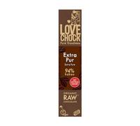 Lovechock Chocolate Negro Eco 94% Sin Azúcar Extra Puro 40g