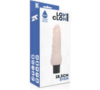 LOVECLONE SVEN Vibrador Realista - Tecnología De Lubricación Automática Con Tacto Suave