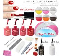 LoveCrazy Kit De Colores 6 Botes Esmaltes (41-44)