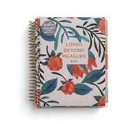 Loved Beyond Measure: 2023 - 2024 Floral Planner - 18 Month Planner (July 2023-December 2024)