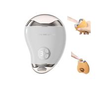 LoveFirst 2 en 1 Cortaúñas Eléctrico Automático con luz LED， Función de 3 Velocidades Diseño Curvado Inalámbrico Lijado Automático de Uñas, Sin Ruido para Manicura de Niños, Adultos, Mayores（Blanco）