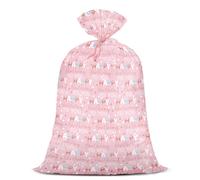 Loveinside Bolsa De Regalo Extragrande Para Cumpleaños - Bolsa De Regalo Jumbo Con Diseño De Dulces Bendiciones Rosa Para Bicicleta, Ideal Para Cumpleaños, Baby Shower - 142 Cm De Alto X 91Cm De Ancho