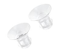 Loveishere Insertos de brida de 21 mm compatibles con Medela Willow TSRETE Momcozy S9 S10 S12 Willow Wearable Cups & Spectra S1 S2, protectores de extractor de leche de 24 mm reducen el túnel
