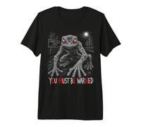 Loveland Frog: Debes ser Advertido, presagio, Advertencia Subliminal Camiseta Premium