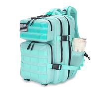 Lovelinks21 Military Tactical Backpack Mochila táctica Militar, Verde Menta, Samll Unisex-Adulto