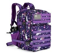 Lovelinks21 Mochila táctica de asalto de 45 litros con mochila impermeable Molle para mochilas tácticas, Star Pony, L, Mochila