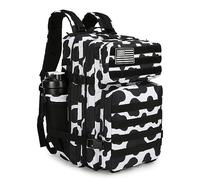 Lovelinks21, Mochila táctica de asalto Molle impermeable de 45 litros para 3 días, Cow color, L, Táctica