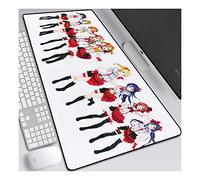 LoveLive Alfombrilla Raton Anime Gaming Mouse Pad XXL 900x400x3 mm,Impermeable con 3mm Base de Goma Antideslizante,Special-Textured Superficie para Ordenador, PC y Laptop, H
