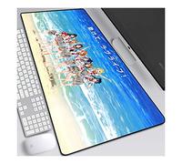 LoveLive Anime Alfombrillas de Ratón - Gaming Mousepad 800x300mm, 3mm Base de Goma Antideslizante, Superfície con Textura Especial, Compatible con ratón láser y óptico, para PC y Laptop, B