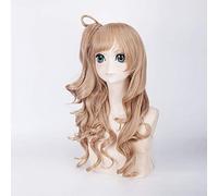 LoveLive Love Live! White Valentine Kotori Minami Cosplay peluca 60 cm largo rizado ondulado pelo sintético para mujer niña anime peluca Kotori Minami
