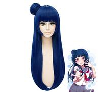 Lovelive Sunshine Tsushima Yoshiko Bun Wig Cosplay Costume Love Live Yohane Women Synthetic Hair Halloween Role Play Wigs HC-JD