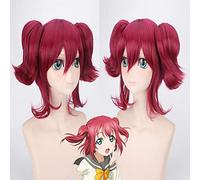 LoveLive Sunshine Tsushima Yoshiko Kanan Matsuura Cosplay peluca Love Live Yohane Kunikida Hanamaru Mari Ohara Chika pelucas de pelo talla única PL-640