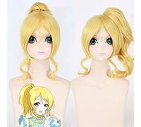 LoveLive Sunshine Tsushima Yoshiko Kanan Matsuura Cosplay wig Love Live Yohane Kunikida Hanamaru Mari Ohara Chika Hair wigs One Size Eli Ayase wig PL-358