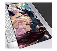 LoveLive XXL Anime Alfombrilla para ratón 900 x 400 mm - Speed Gaming Mousepad - Mouse Pad para Ordenador - 3mm Goma Antideslizante, para Gamers Ordenador, PC y Laptop, D