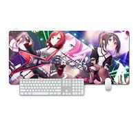 LoveLive XXL Anime Alfombrilla para ratón 900 x 400 mm - Speed Gaming Mousepad - Mouse Pad para Ordenador - 3mm Goma Antideslizante, para Gamers Ordenador, PC y Laptop, R