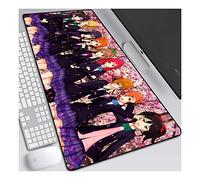 LoveLive XXL Anime Alfombrilla para ratón 900 x 400 mm - Speed Gaming Mousepad - Mouse Pad para Ordenador - 3mm Goma Antideslizante, para Gamers Ordenador, PC y Laptop, E