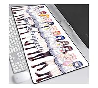 LoveLive XXL Anime Alfombrilla para ratón 900 x 400 mm - Speed Gaming Mousepad - Mouse Pad para Ordenador - 3mm Goma Antideslizante, para Gamers Ordenador, PC y Laptop, H