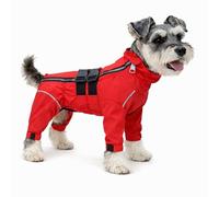 Lovelonglong - Chaqueta Impermeable Ligera y Reflectante para Perros Pequeños, Medianos y Grandes