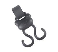 Lovely Bear Baby Carrollers Hanger Cart Double Hook Double Cor Carn Bag Bag Clip Organizador Bolsas Multifuncionales