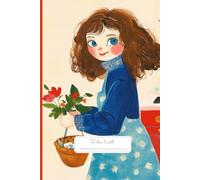 Lovely Bloom To Do List: graceful girl in a charming blue dress gathers fresh blooms in a rustic basket, exuding warmth and inspiration.