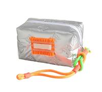 Lovely Bows - Bolsa de maquillaje de piel sintética de gran capacidad, para guardar pintalabios, artículos de aseo para mujer, artículos de aseo de gran capacidad, para viajes, maquillaje, cosméticos