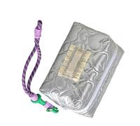 Lovely Bows - Neceser de piel sintética para maquillaje, gran capacidad, para guardar pintalabios, artículos de aseo y artículos de tocador para maquillaje, artículos de aseo de piel sintética, para