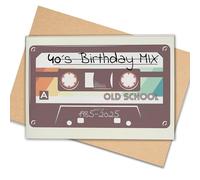 Lovely Cards - Tarjeta de cumpleaños número 40 para mujer - Tarjeta de cumpleaños para 40 mujeres - Tarjeta de cumpleaños especial para novia - A6 (40 años)