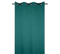 Lovely Casa - Cortina - Modelo Notte - Esmeralda - 135 x 180 cm - 100% poliéster