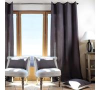 Lovely Casa R61490005 Duo - Cortina Opaca (240 x 135 cm), Color Gris