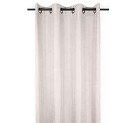 LOVELY CASA r68538001 BEA - Cortina con Ojales (poliéster, Lino 260 x 140 cm