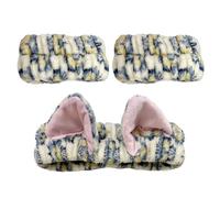 Lovely Cat Ear Hairband and Wrist Wash Band Set for Women Girls Face Wash and Makeup Plush Hairhoop Care Accessories Face Wash Headbands