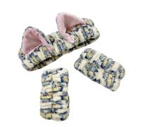 Lovely Cat Ear Hairband and Wrist Wash Band Set para mujeres y niñas, lavado facial y maquillaje, accesorios de cuidado de pelo de felpa