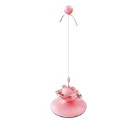 Lovely Cats Wand Toy Cats Leakage Food Slow Feeding Toy Durablity Slow Feeder Food Dispenser Training Educational Interactive for Boredom Motion Activative Interactive for Indoor Pet Boredom