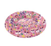 Lovely Cute Dogs - Cama ortopédica para perros de tamaño mediano