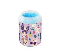Lovely Cute Dogs - Lavadora de patas portátil de silicona suave, suministros de aseo para perros medianos a grandes