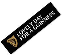 Lovely Day For A Guinness - Tapete de cerveza impreso para bar o decoración de bares, cafeterías, ocasiones en casa, 10 unidades