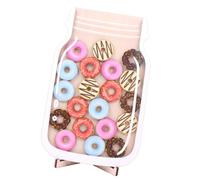 Lovely Doughnuts - Tarro de madera motivacional para niños para el hogar y la escuela para un buen comportamiento, donas para entrenamiento de orinal para el hogar