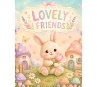 Lovely Friends Coloring Book: Kids Coloring Book