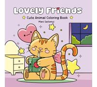 Lovely Friends: Cute Animal Coloring Book