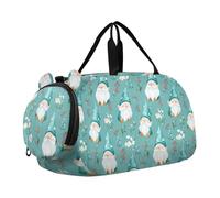 Lovely Gnomes - Bolsa de deporte para gimnasio, con compartimento para zapatos, gran capacidad, para viajes, deportes, lona, fin de semana