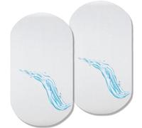 Lovely Hippo Protector de Colchón - 100% Impermeable - Cubrecolchón Cuna Capazo (40 x 80 cm (Lote de 2))