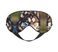 Lovely Husky - Máscara de ojos unisex, sin presión ocular, máscara para dormir, cubierta de sombra de ojos suave para viajes