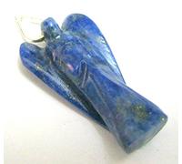Lovely lapislázuli colgante de ángel guardián potente paz amor delfector energía psíquica Gemstone cristal curación Wicca, Fashion Jewlery Hombres Mujeres Regalo hada protectora