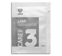LOVELY Lash & Brow Lifting No.3 Care - Cuidado de plastificación para pestañas y cejas lifting - Hidratante, brillo intenso y longitud - Lifting de pestañas - Onda de pestañas - Laminación de pestañas