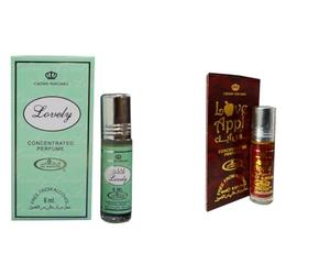 Lovely & Love Apple Concentrated Perfume Oil Pack of 2 | Long-Lasting Alcohol-Free Attar | 6ml Roll-On for Men & Women