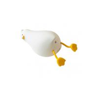 Lovely Lying Ducks Silicone Night Light Stylish Lightweight Ambience Light for Living Room Bedroom